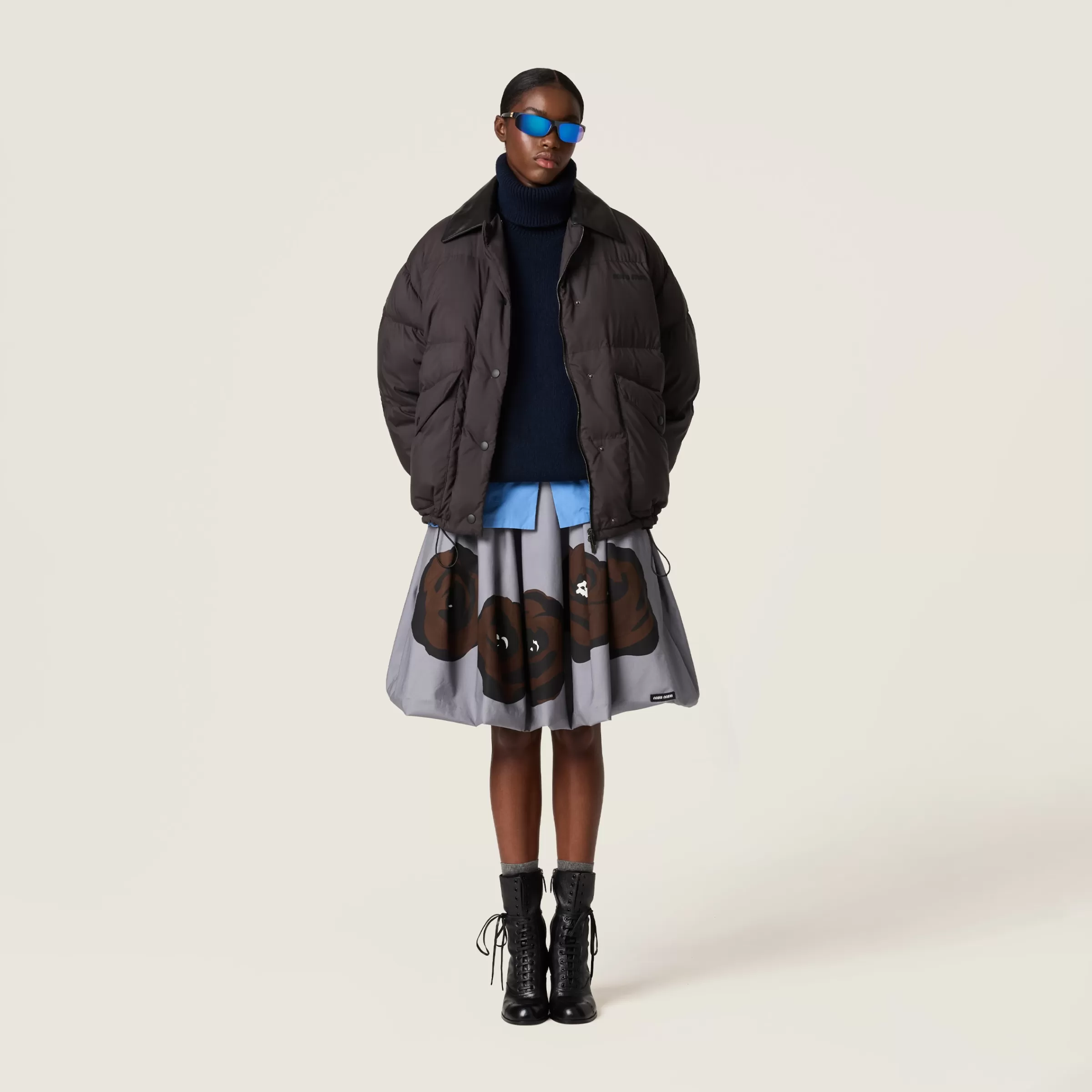 Shetland wool turtleneck jumper>Miu Miu Best Sale