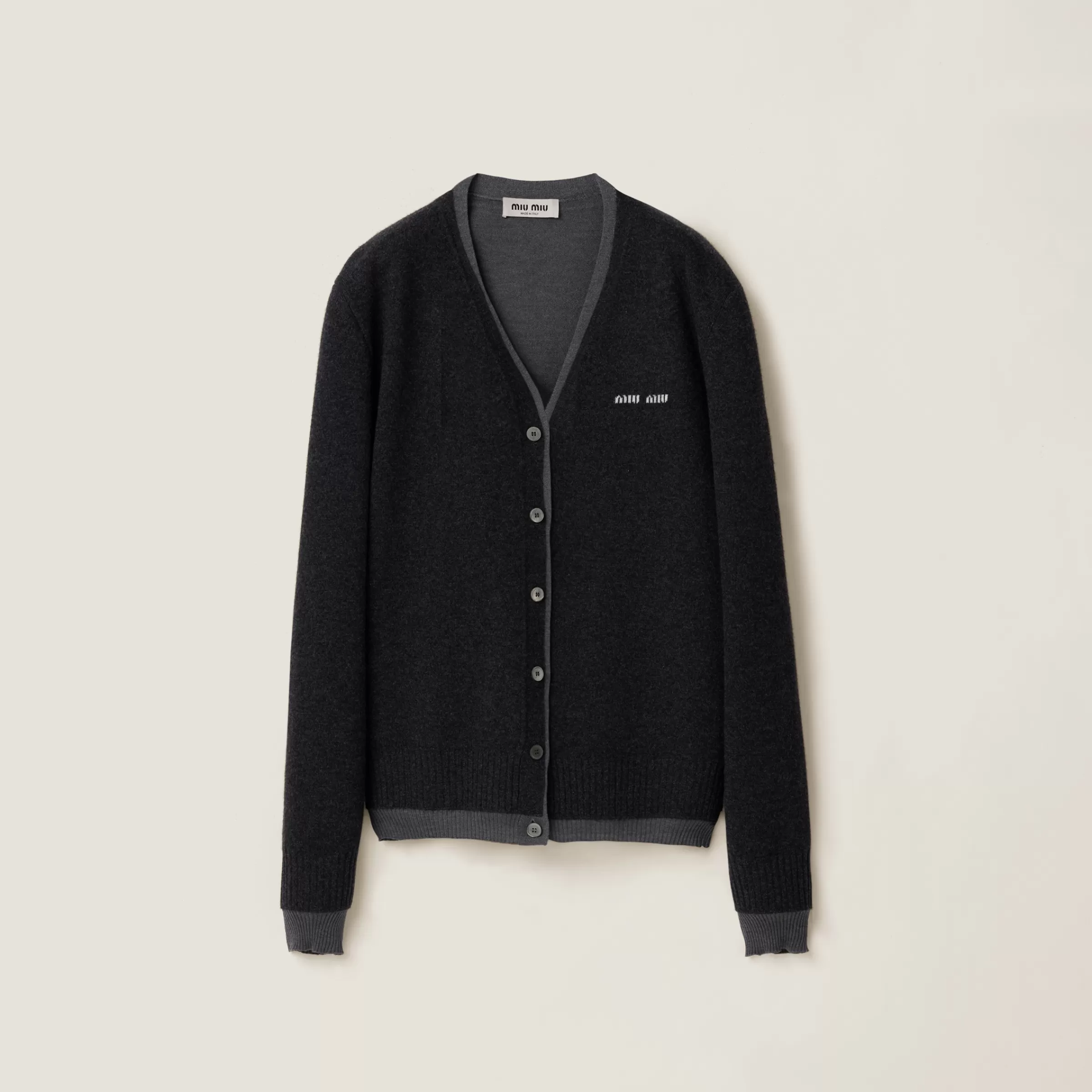 Silk cashmere cardigan sweater>Miu Miu Best