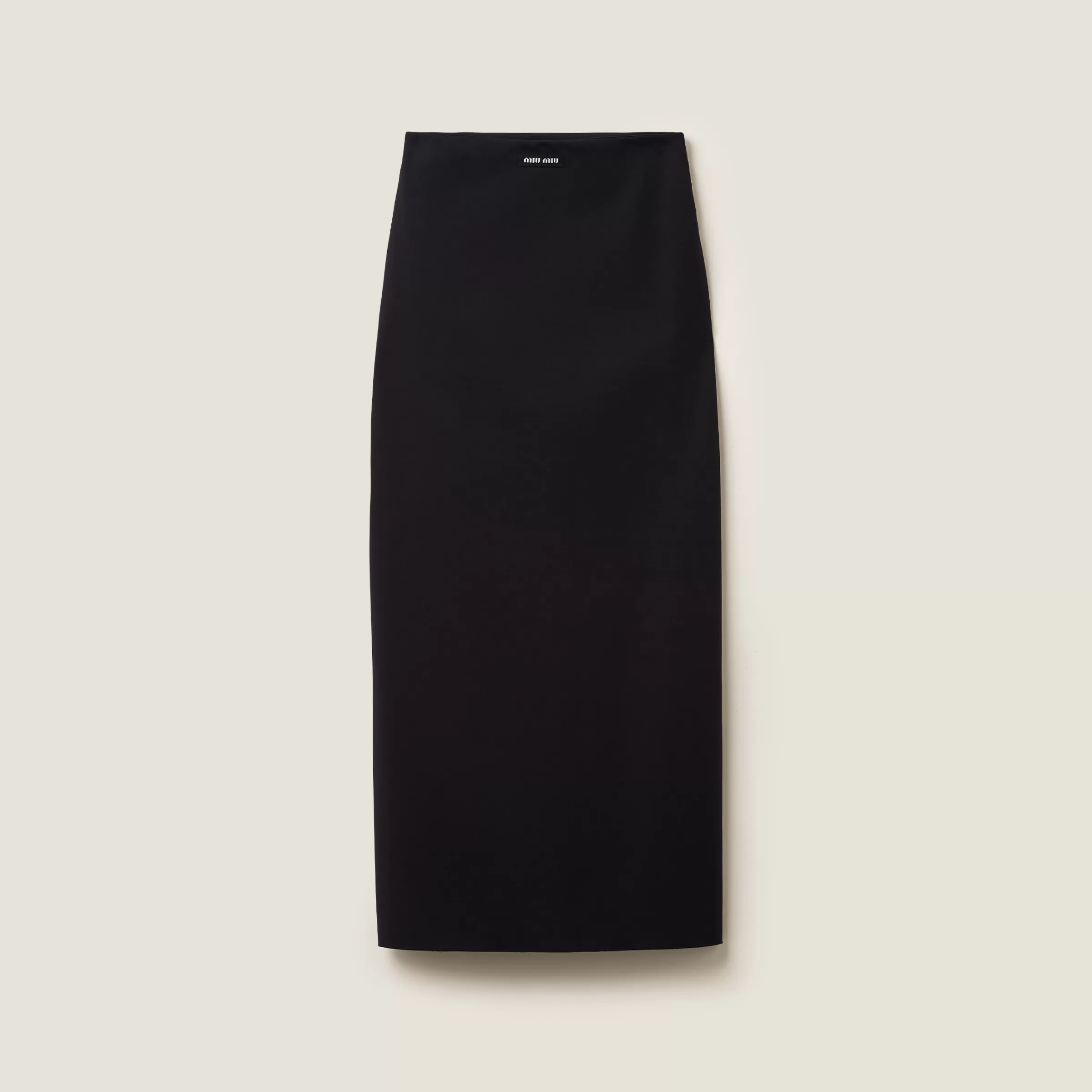 Stretch jersey skirt>Miu Miu Outlet