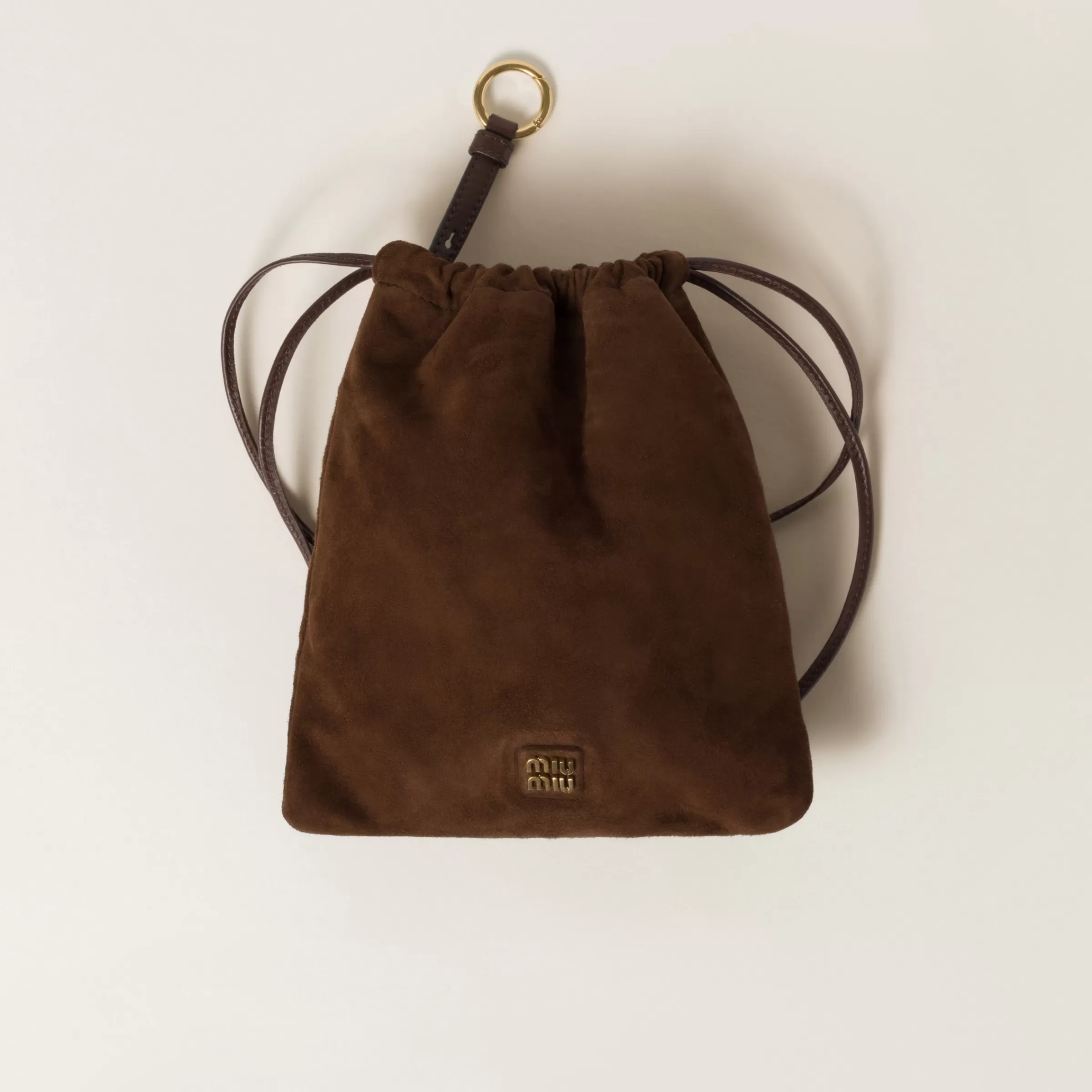 Suede pouch>Miu Miu Flash Sale