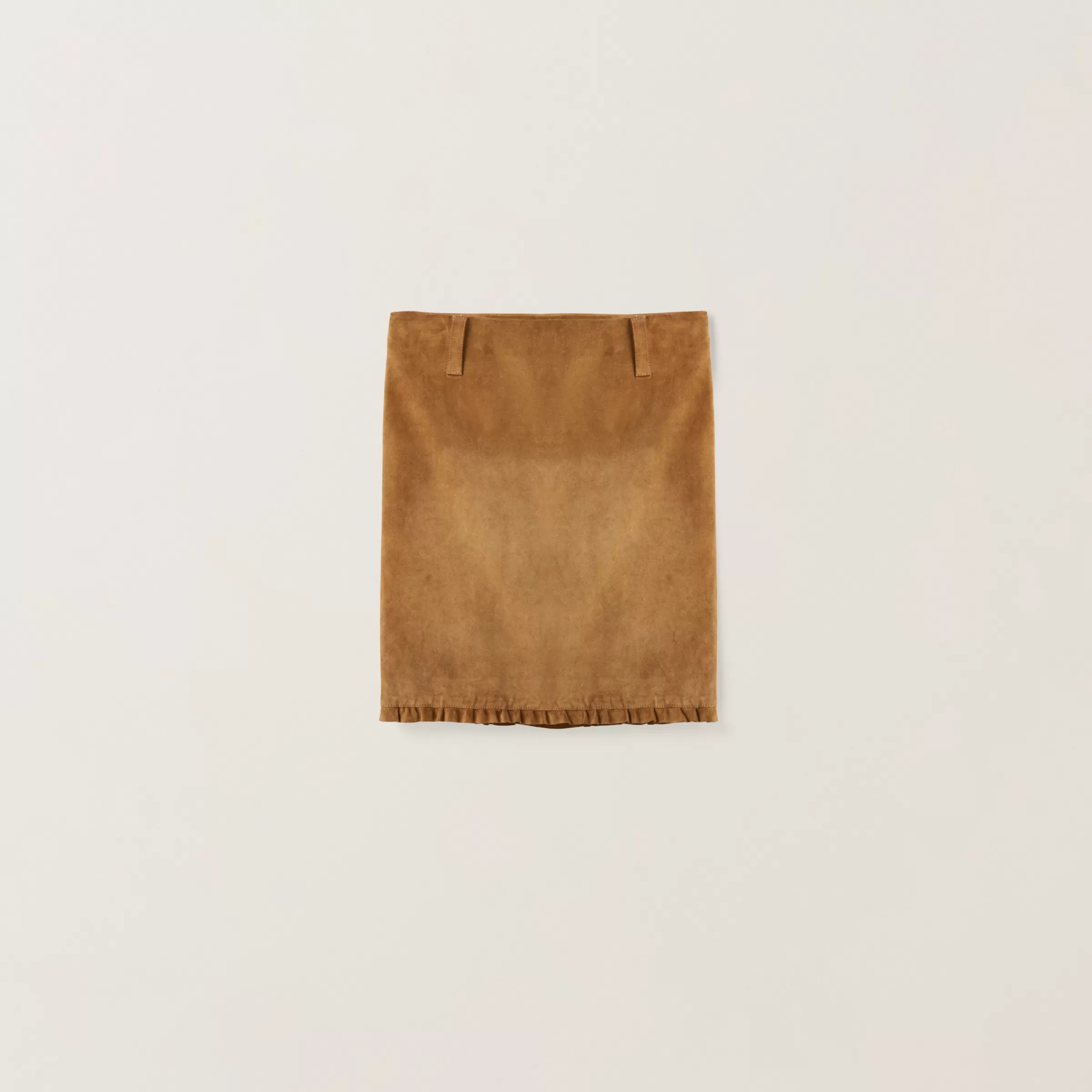 Suede skirt>Miu Miu New