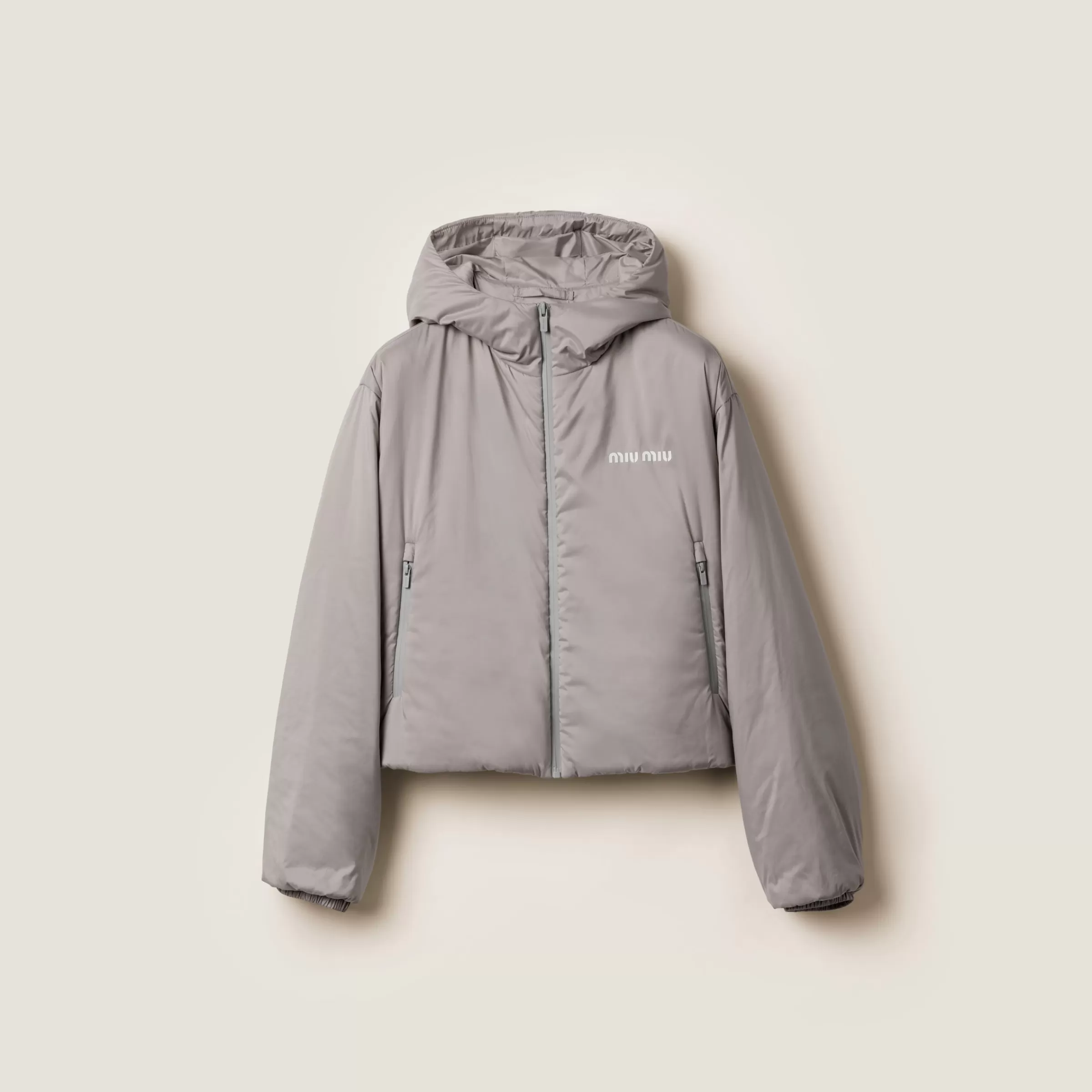 Technical pongee jacket>Miu Miu Discount