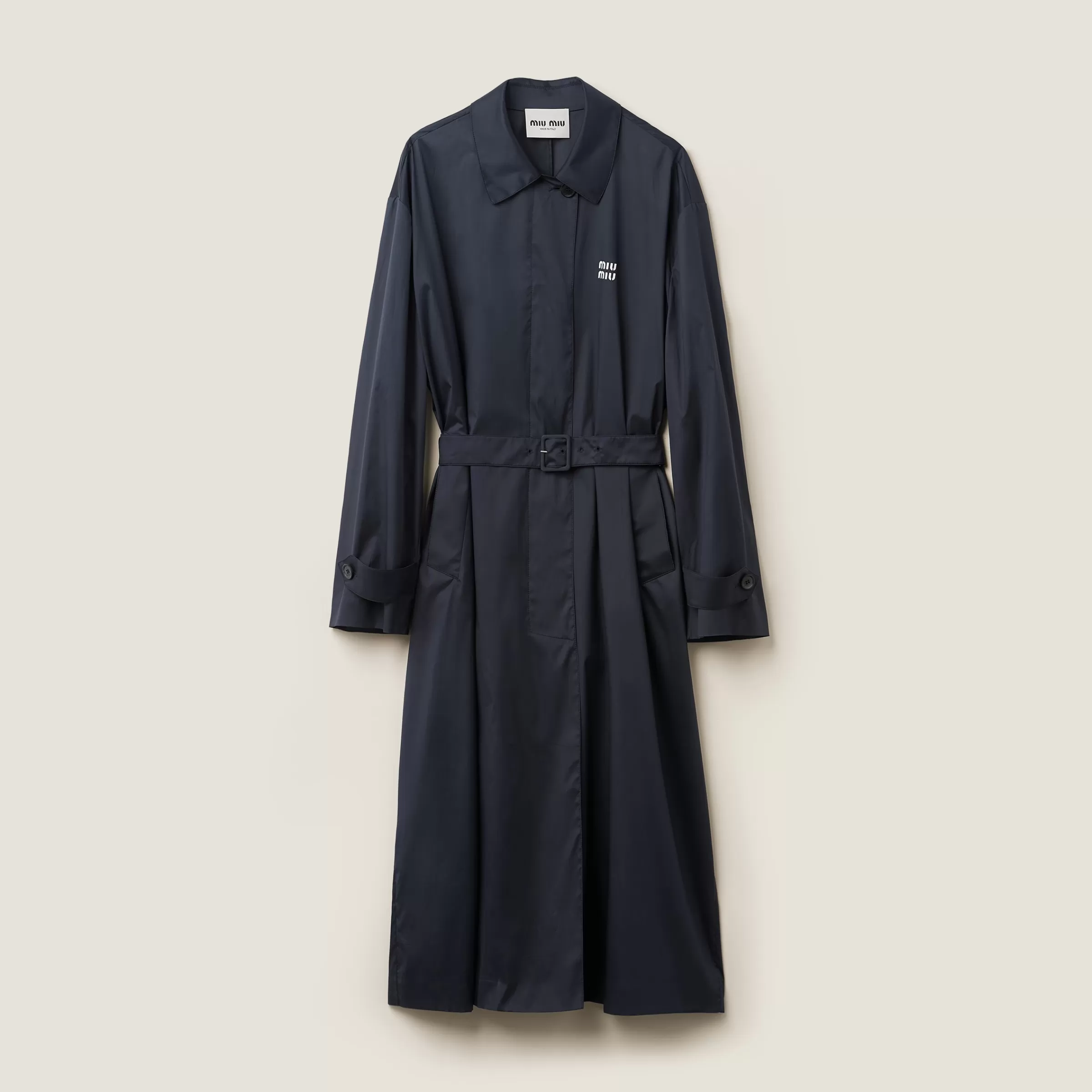 Technical silk coat>Miu Miu Best