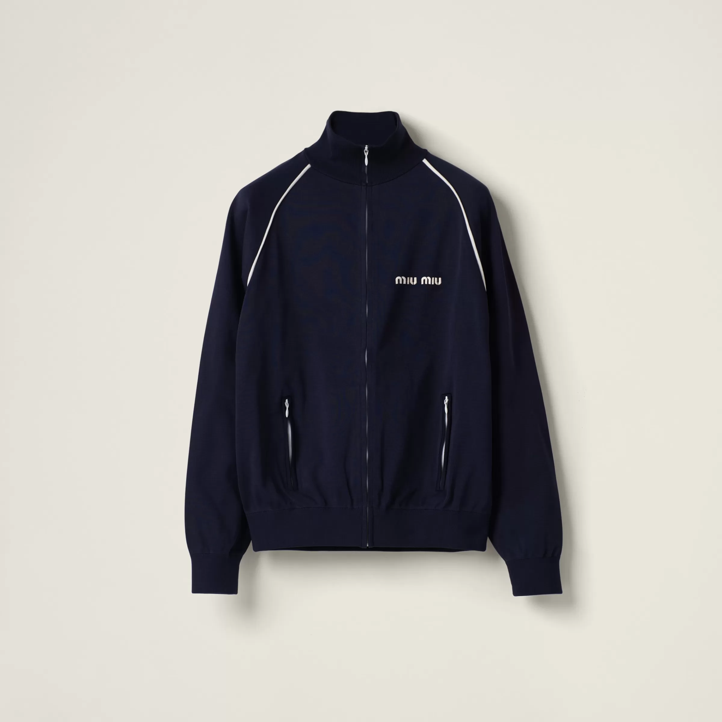 Technical yarn sweatshirt>Miu Miu Cheap