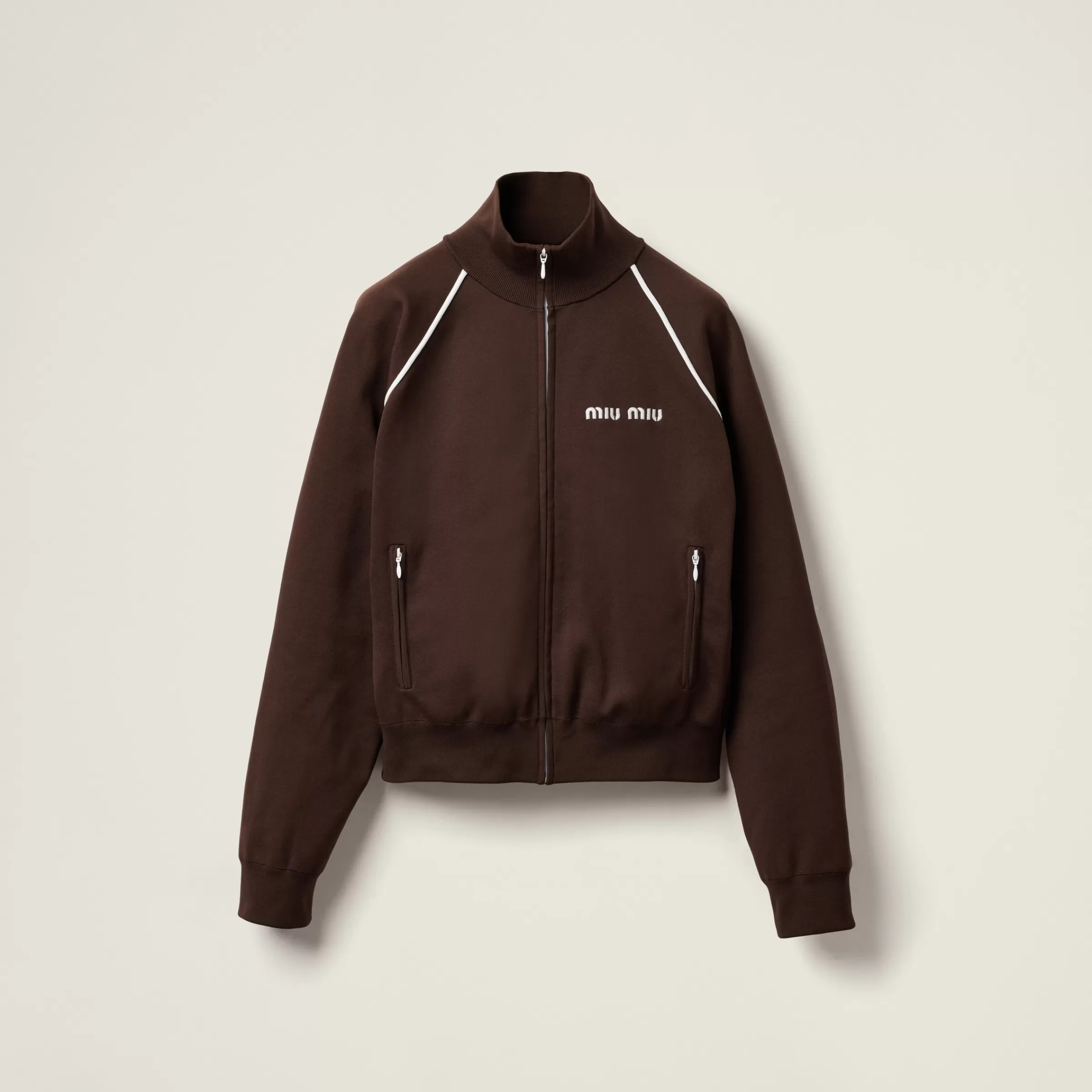 Technical yarn sweatshirt>Miu Miu Discount