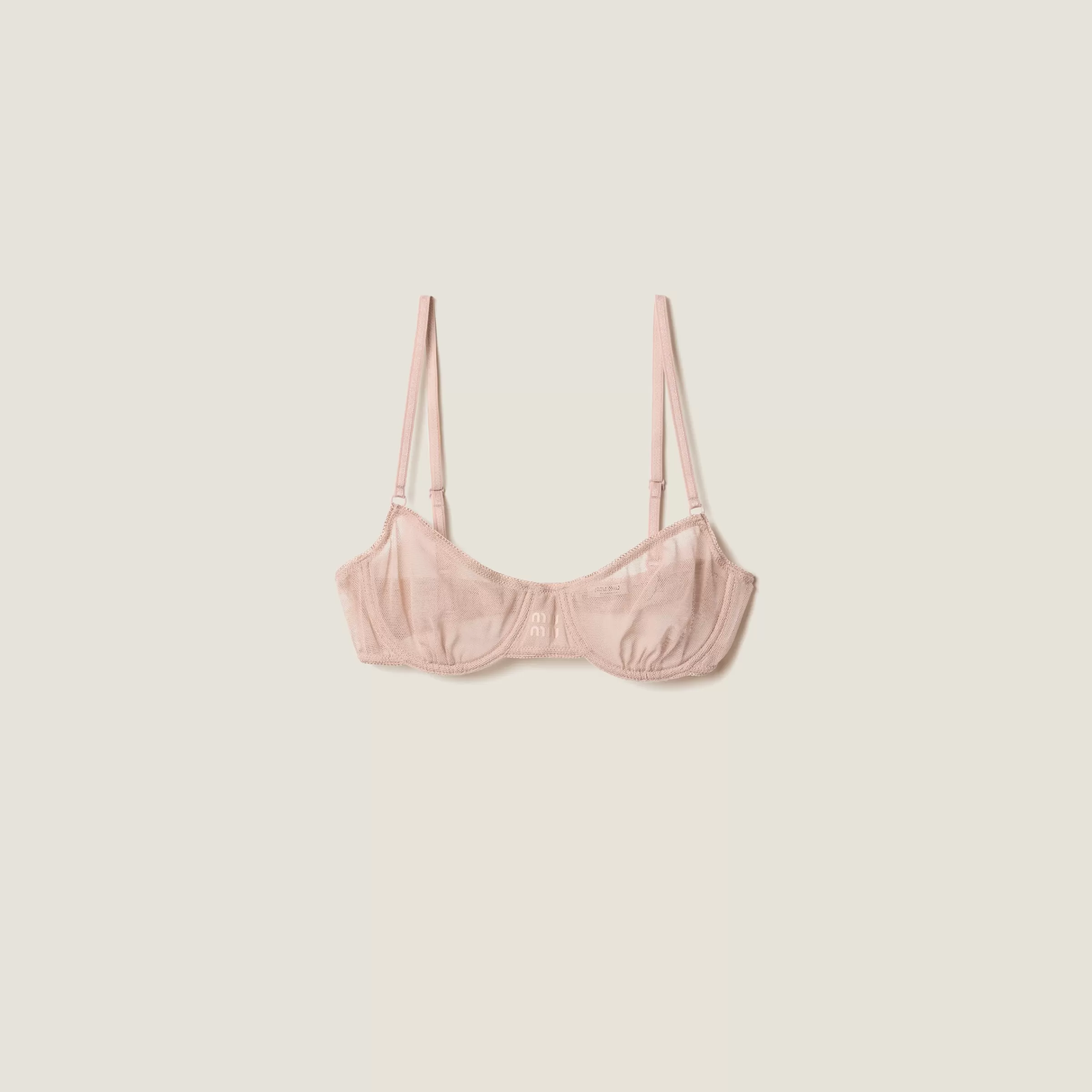 Tulle bra>Miu Miu Store