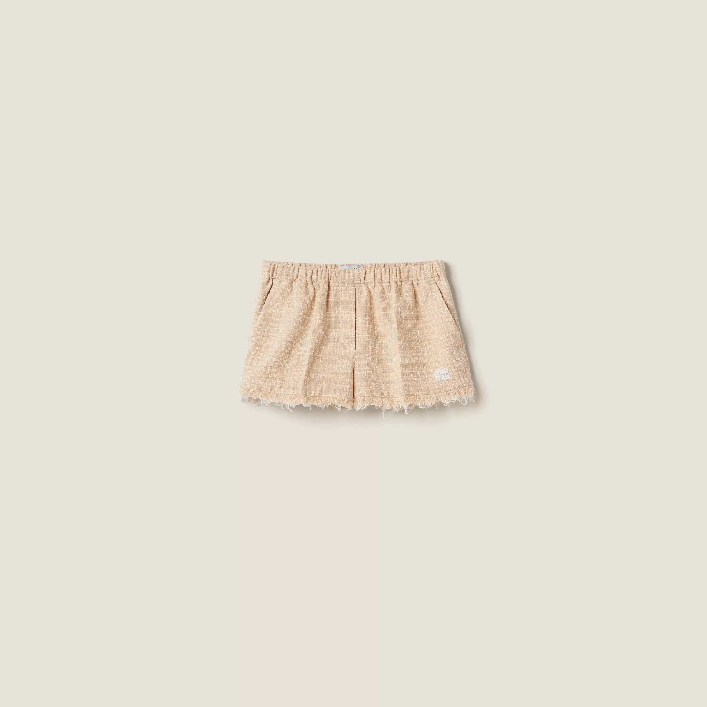 Tweed shorts>Miu Miu Shop