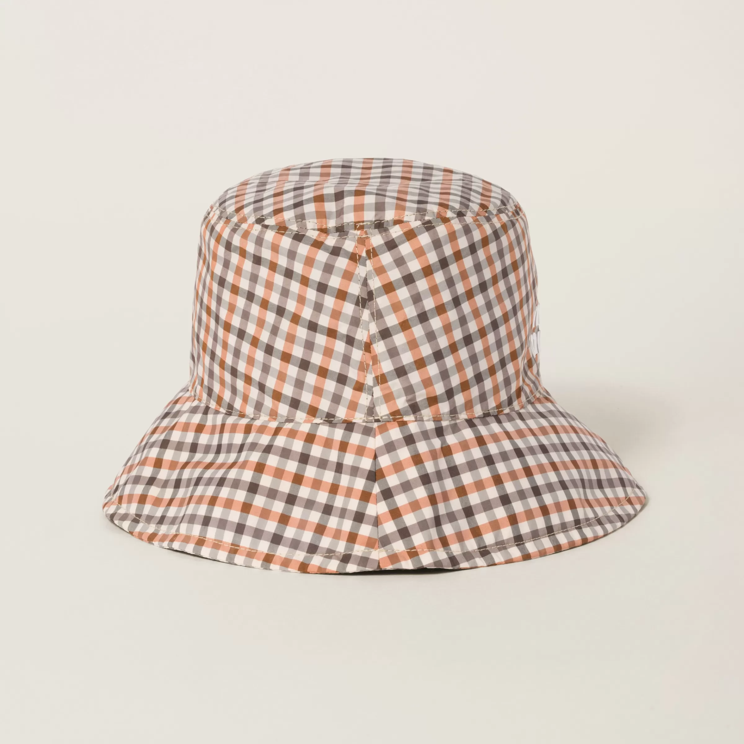 Vichy hat with pouch>Miu Miu Cheap