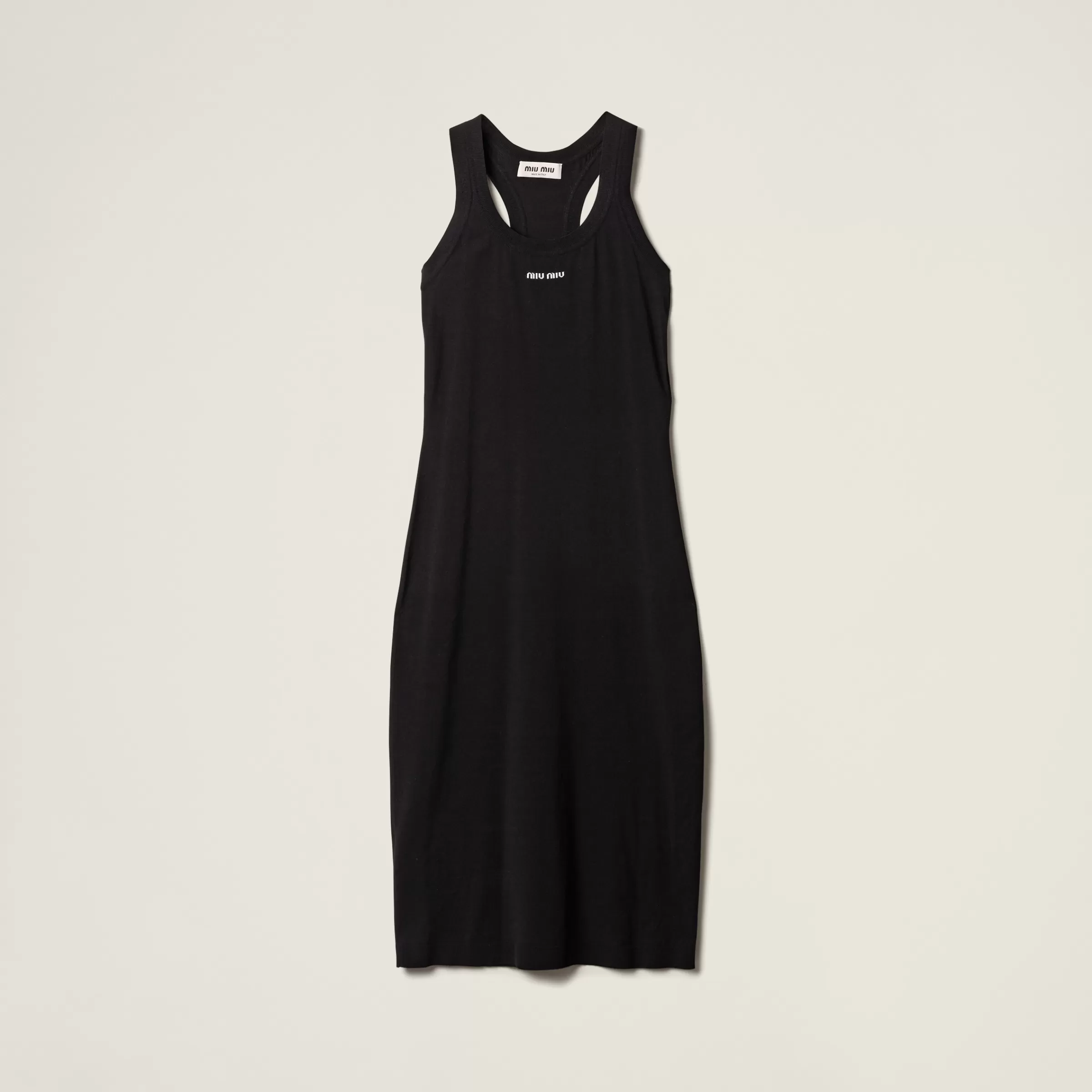 Viscose dress>Miu Miu Store