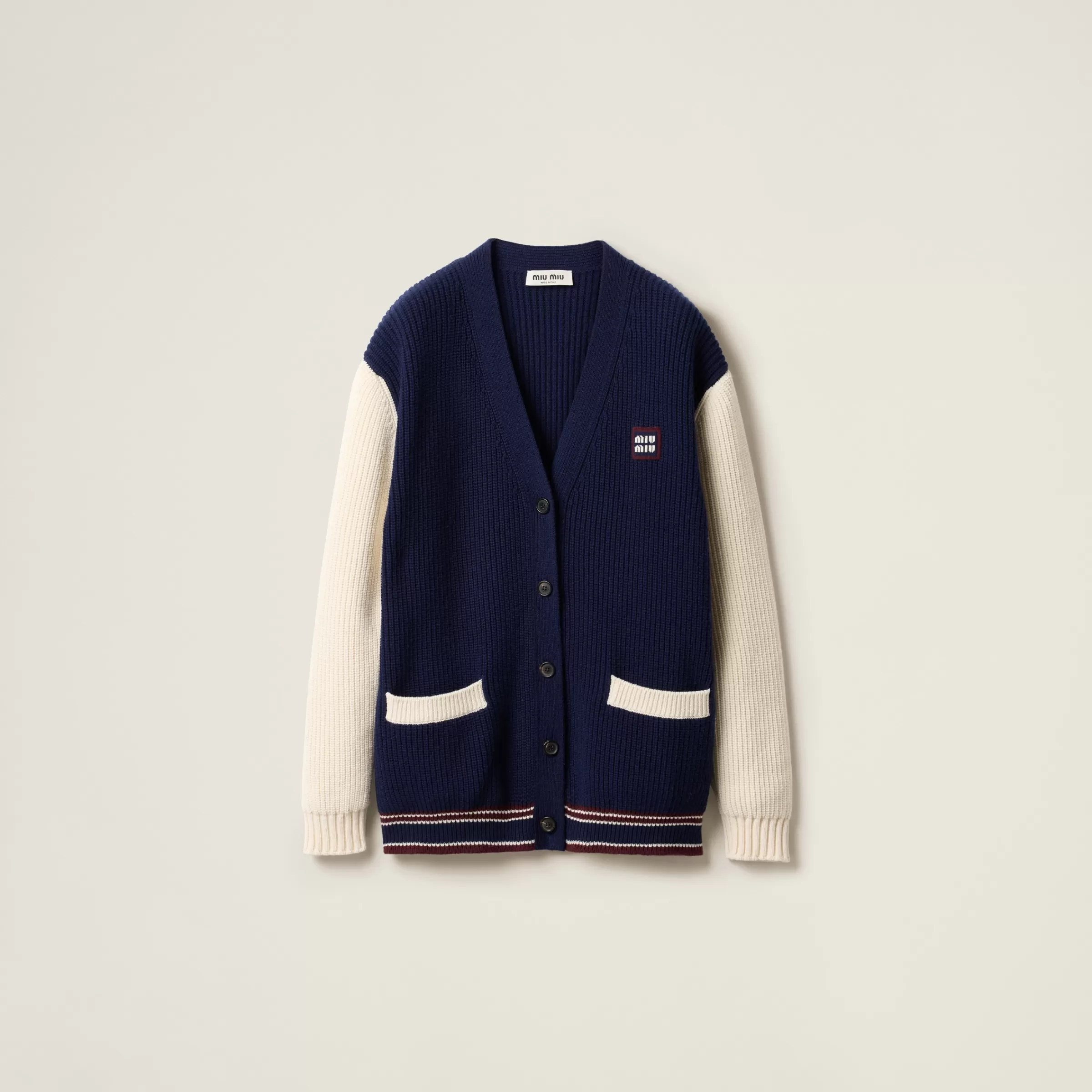 Wool and cashmere cardigan>Miu Miu Cheap