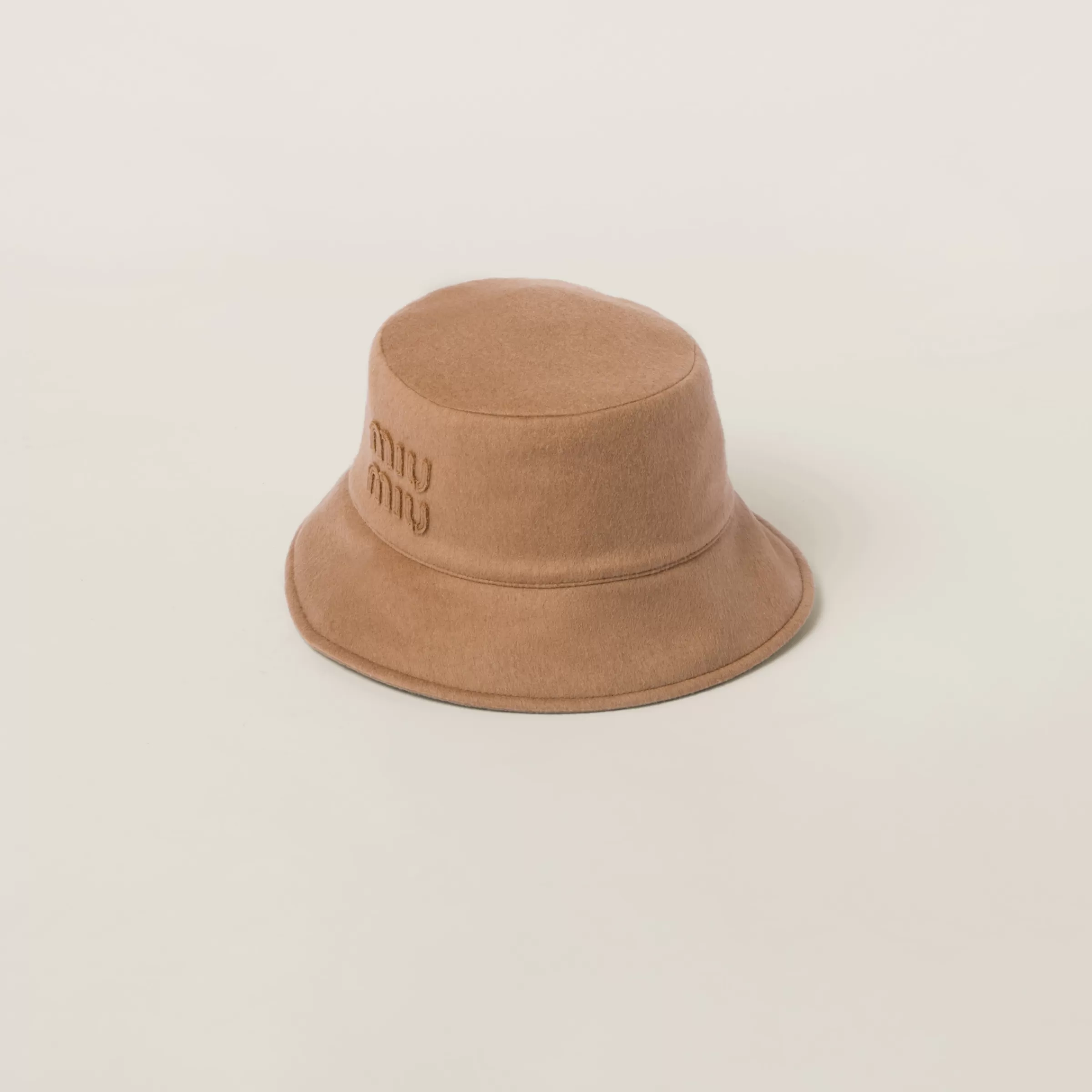 Wool bucket hat>Miu Miu Store