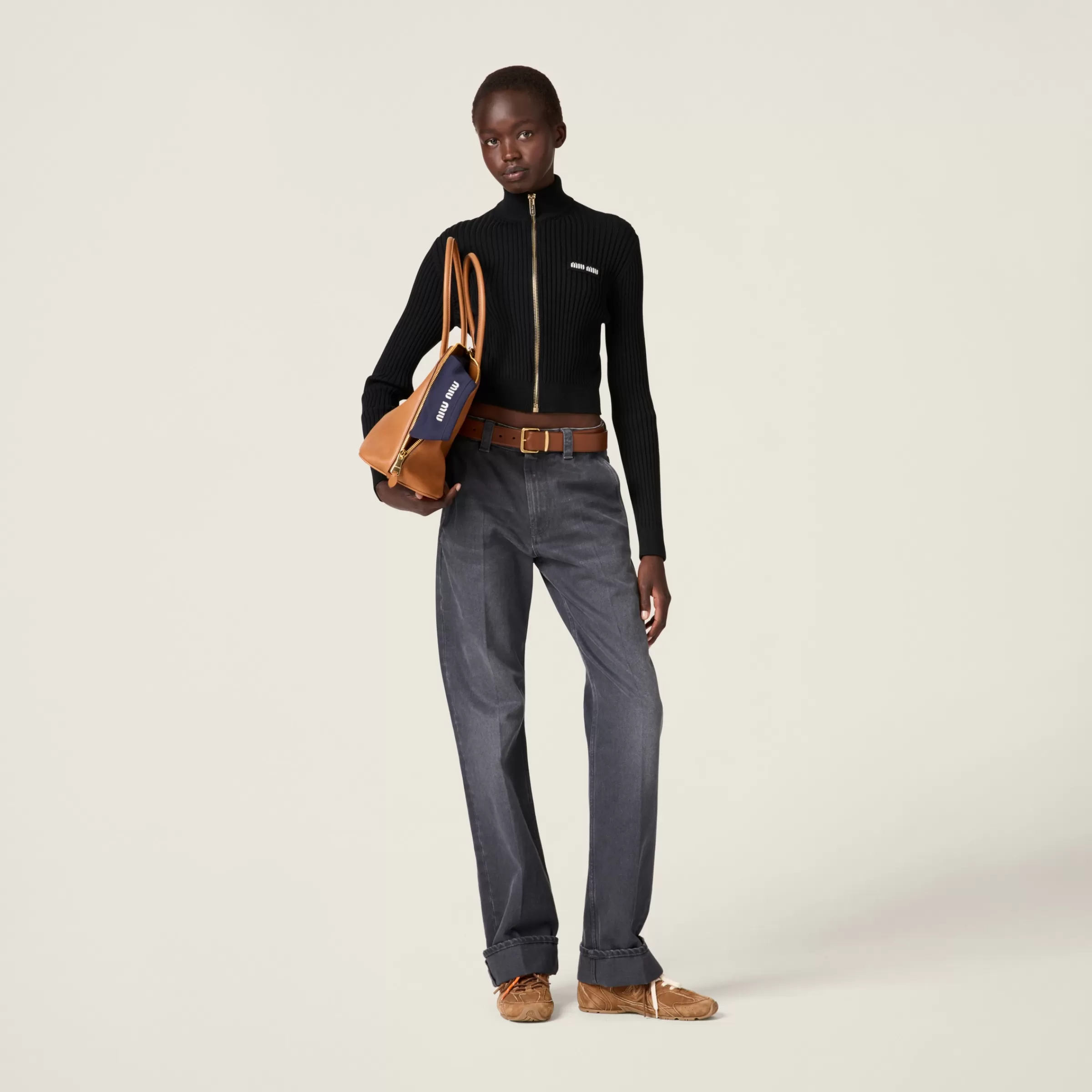 Wool knit cardigan>Miu Miu Flash Sale