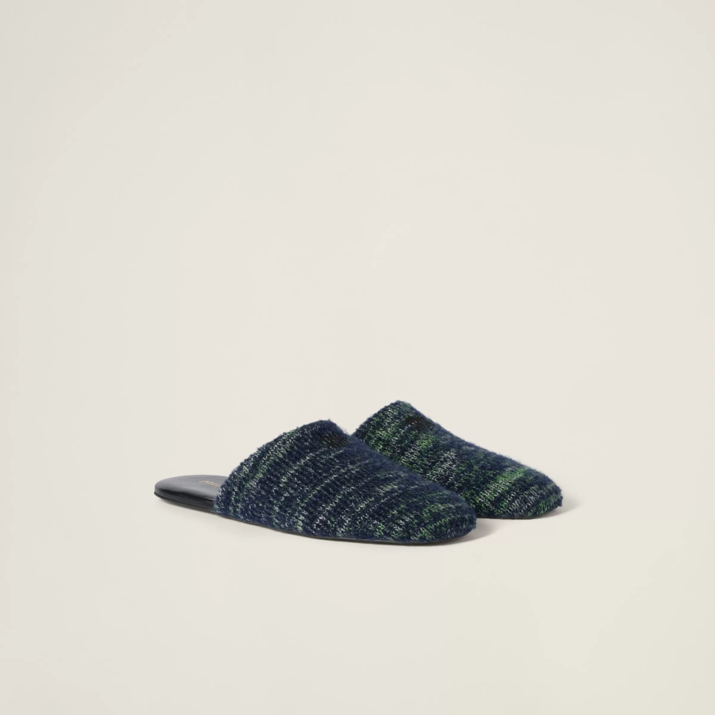 Wool slippers>Miu Miu Cheap