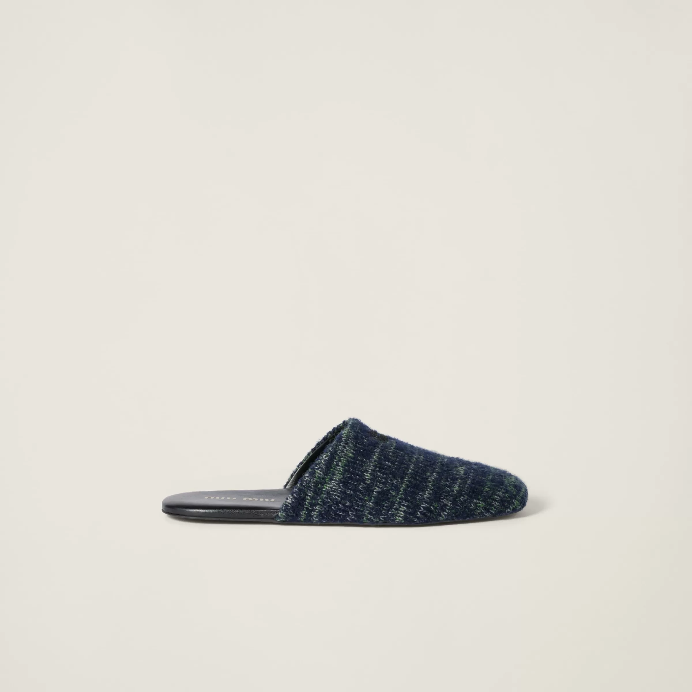 Wool slippers>Miu Miu Cheap
